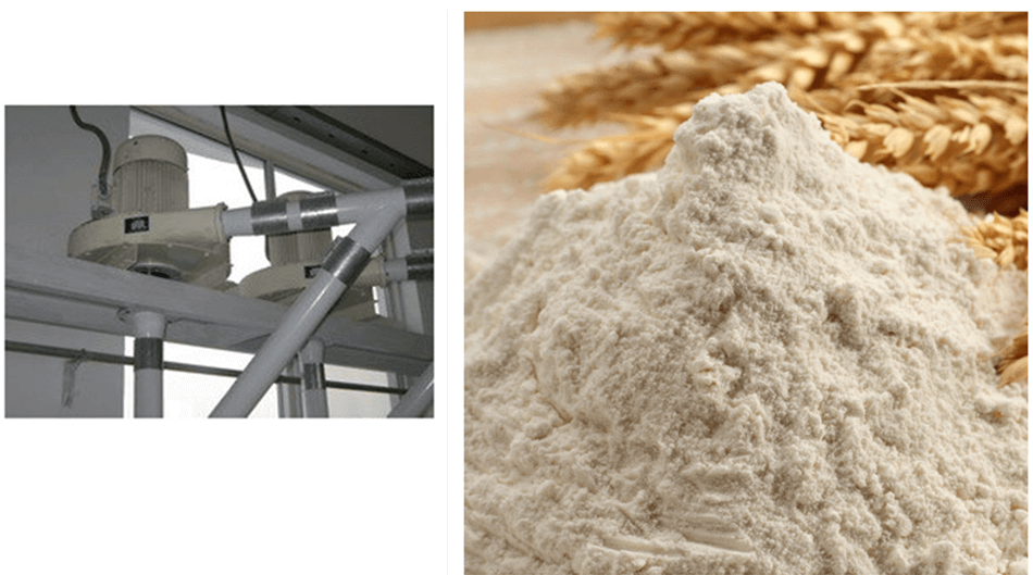 wheat flour detacher