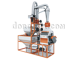 small scale automatic flour mill line