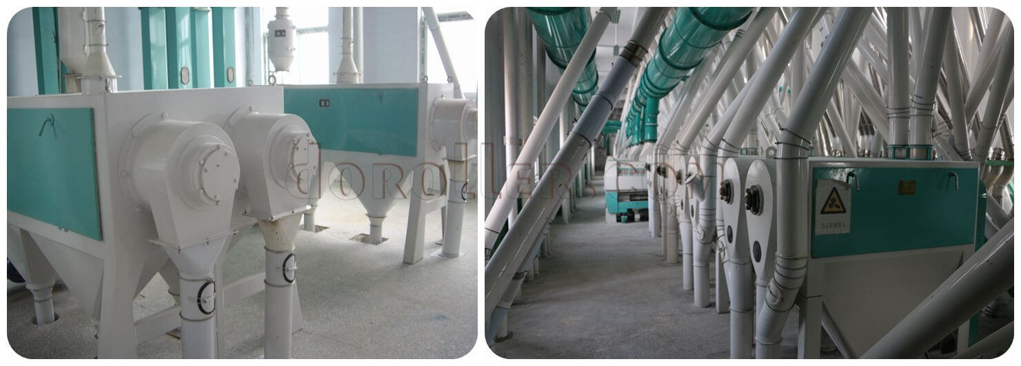 wheat milling machine
