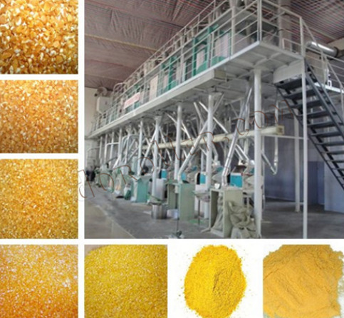 corn flour milling machine