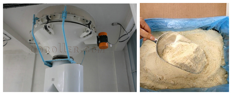 bottom vibrating discharger