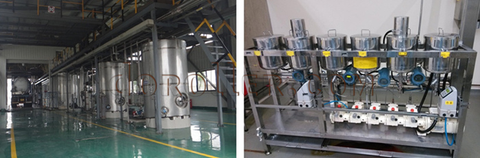 high fructose syrup processing line