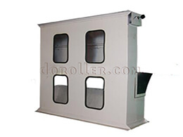 vertical air drafting duct